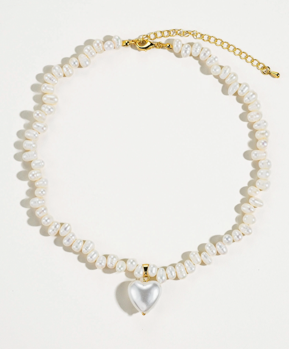 Agape Pearl Necklace